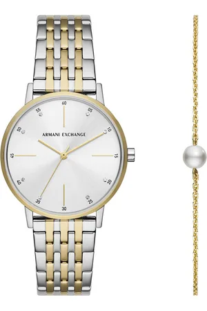 Armani Exchange Hodinky AX7156SET Stříbrná