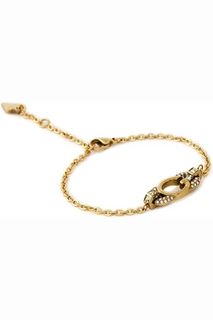 Guess Náramek JUBB04 510JW Zlatá