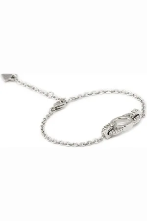 Guess Náramek JUBB04 510JW Stříbrná