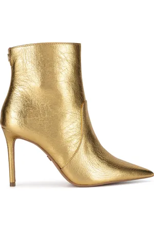 Nine West Polokozačky BYCCC05 Zlatá