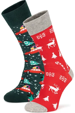 Lasocki Sada 2 párů vysokých ponožek unisex 2MB-004-AW24 (2-pack)
