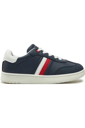 Tommy Hilfiger Sneakersy Stripe Low Cut Lace-Up Sneaker T3X9-33851-1269 M Tmavomodrá