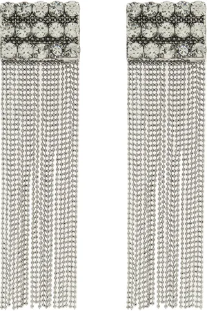 Max Mara Naušnice Dear 2425756125600 Stříbrná