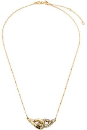 Tory Burch Náramek Interlocking Wishbone Bracelet 163709 Zlatá