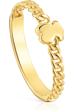 TOUS Prstýnek Bold Motif 1004106912 Zlatá