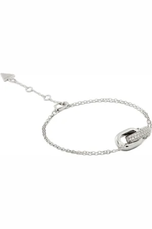 Guess Náramek JSBB04 551JW Stříbrná