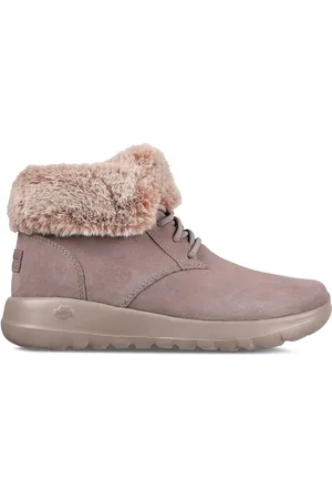 Skechers Polokozačky On-The-Go Joy Plush Dreams 144042/DKTP