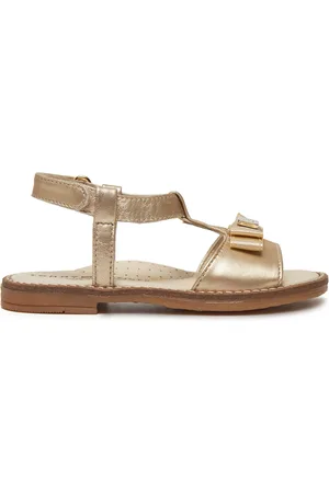Tommy Hilfiger Sandály Sandalo T1A2-33940-0220 S Zlatá
