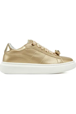 Calvin Klein Sneakersy Low Cut Lace-Up Sneaker V4A9-83046-1322 M Zlatá