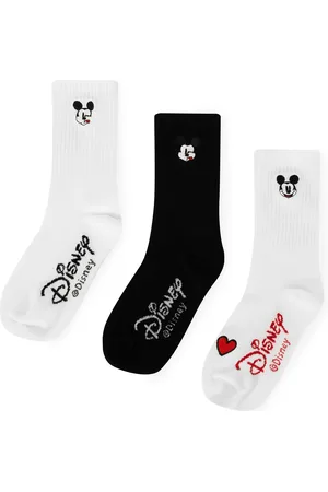 Mickey & Friends Sada 2 párů dětských vysokých ponožek ACCCS-SS24-338DSTC