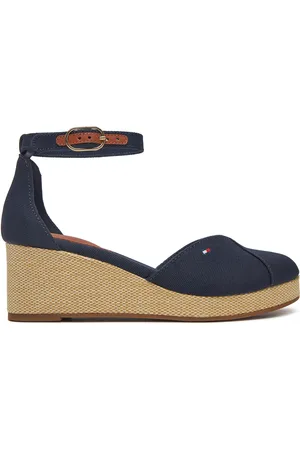 Tommy Hilfiger Espadrilky FW0FW08657 Tmavomodrá