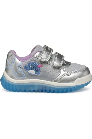 Geox Sneakersy B Lightyloo B5561A 0AJAS C1294 Stříbrná