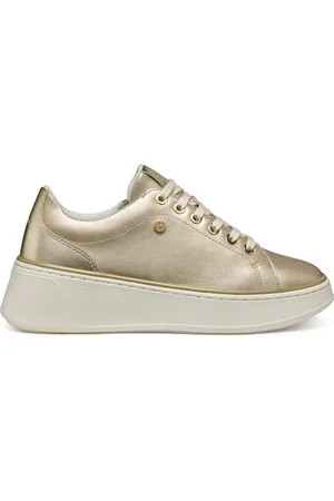 Geox Sneakersy D Sunnetty D55YHA 0NFBN C2012 Zlatá