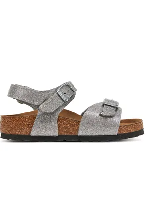 Birkenstock Sandály 1029477 S Stříbrná