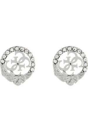 Guess Naušnice JUBE05 041JW Stříbrná