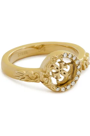 Guess Prstýnek JUBR05 042JW Zlatá