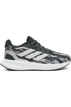 adidas Sneakersy RunFalcon 5 Shoes Kids JQ2172 Zelená