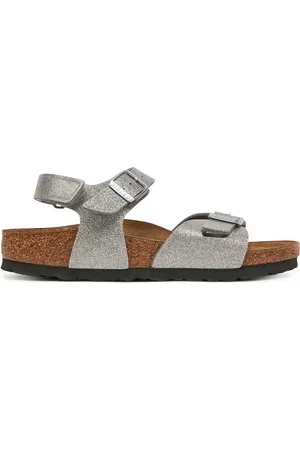Birkenstock Sandály 1029477 D Stříbrná
