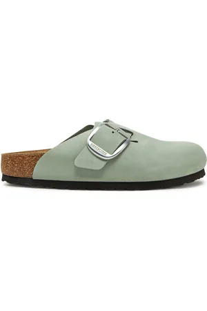 Birkenstock Nazouváky Boston Big Buckle 1029303 Zelená