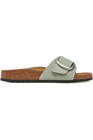 Birkenstock Nazouváky Madrid Big Buckle 1029293 Zelená