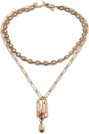 Max Mara Náhrdelník 2515751085 Zlatá