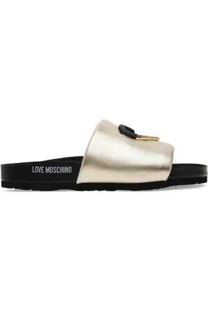 Moschino Nazouváky JA28283G1MIF0900 Zlatá