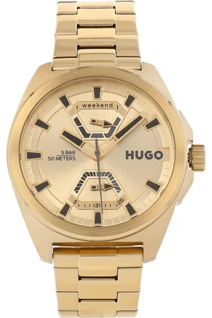 HUGO BOSS Hodinky Expose 1530243 Zlatá