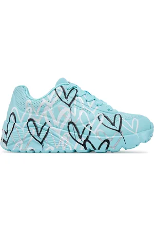 Skechers Sneakersy Uno Lite - Metallic Love 314067L/TQMT Světle