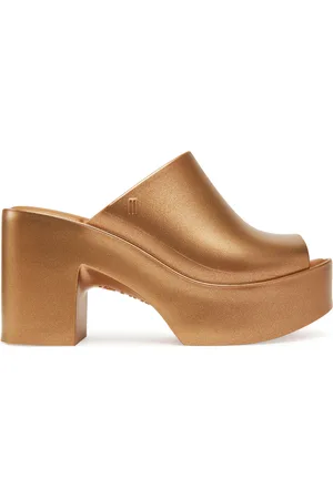 Melissa Nazouváky Mule Hype Metallic Ad 36497 Zlatá