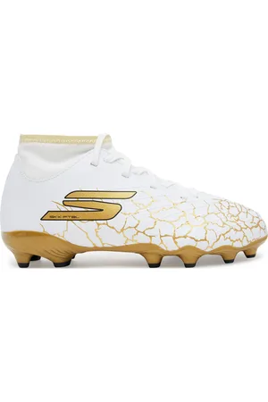 Skechers Boty na fotball Skx_1.5 High Jr Youth Fg 252065L/WBGD