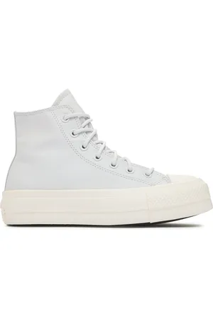 Converse Plátěnky Chuck Taylor All Star Lift Platform Leather A05248C Světle