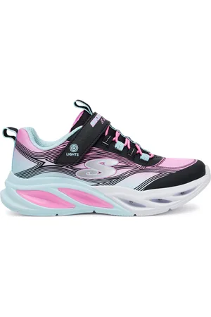 Skechers Sneakersy S-Lights: Cosmic Glow 303712L/BKMT
