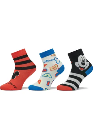 adidas Sada 3 párů dětských vysokých ponožek Mickey Mouse Crew Socks 3 Pairs IB6776