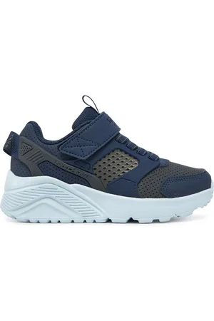 Skechers Sneakersy Uno Lite GRIDSTILL 405715L/NVCC Tmavomodrá