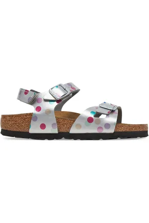 Birkenstock Sandály Rio As Kids 1029527 D Stříbrná