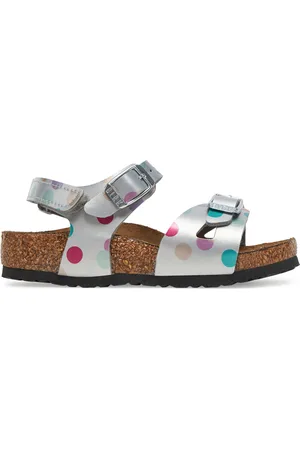 Birkenstock Sandály Rio As Kids 1029527 S Stříbrná