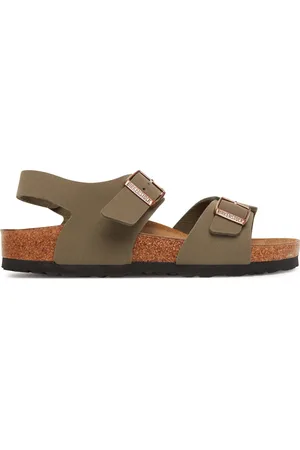 Birkenstock Sandály New York Kids 1029747 D Zelená