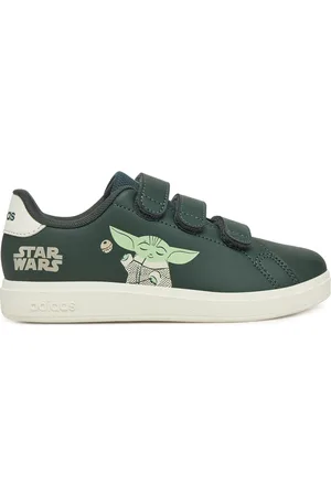 adidas Sneakersy Star Wars Advantage IH6253 Zelená