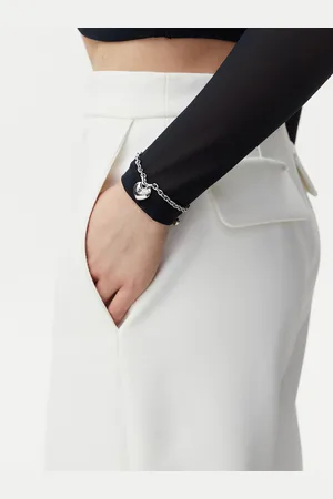 Guess Náramek JUBB05 217JW Stříbrná