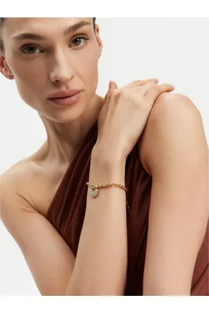 Guess Náramek JUBB05 214JW Zlatá