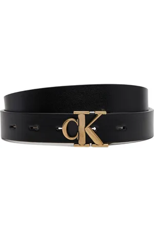 Calvin Klein Dámský pásek Monogram Placque Buckle 25Mm Rev LV04K7005G