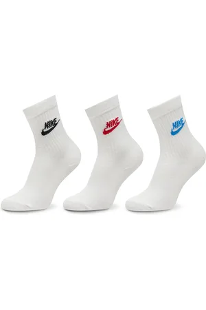 Nike Sada 3 párů dámských vysokých ponožek DX5025