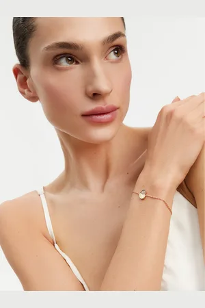 Guess Náramek Lovely JUBB03 036JW Žluté zlacení