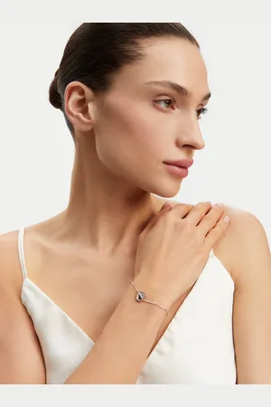 Guess Náramek Lovely JUBB03 036JW Stříbrné rhodiování