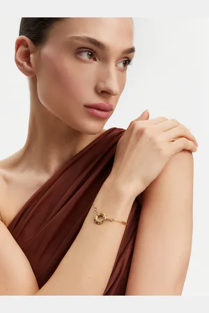 Guess Náramek Just JUBB03 113JW Žluté zlacení