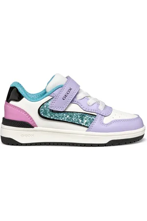 Geox Sneakersy J Washiba J55HXA 0BCEW C8320 D Fialová