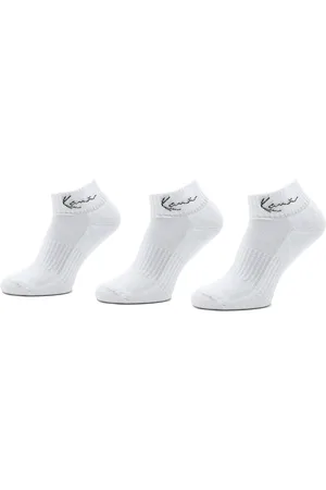 Karl Kani Sada 3 párů dámských nízkých ponožek Signature Ankle Signature Ankle