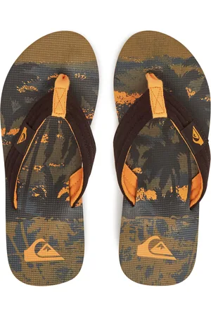 Quiksilver Žabky Molokai Layback AQYL101339 Zelená