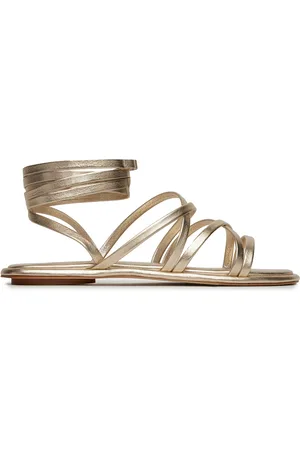 Max Mara Sandály 2515521095600 Zlatá