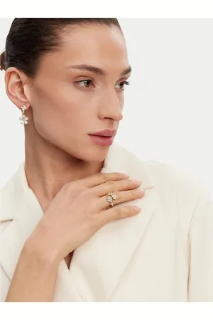 Guess Prstýnek JUBR05 104JW Zlatá
